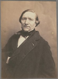 ヴァッテマーレ、文学者、探検家 作： Nadar [Gaspard Félix Tournachon]