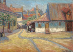 ベオグラード郊外 作： Nadežda Petrović