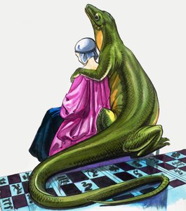 妖精のトカゲ、『いろいろな国のおとぎ話』より