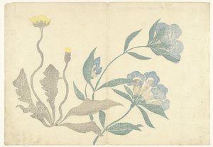 タンポポと青い花 光琳の画集（連載タイトル） 光琳がうう（連載タイトル）