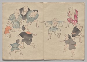 光琳絵本（上巻）の一場面 作： Nakamura Hochu