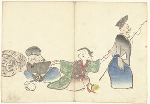 二福神と寺の踊り子 光琳の画集（連載タイトル） 光琳がうう（連載タイトル）