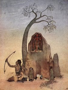 エクラヴィア、1913年。 作： Nandalal Bose