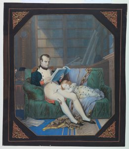 「見掛け倒しの絵」: ナポレオンの書斎 作： Napoleon Bonaparte