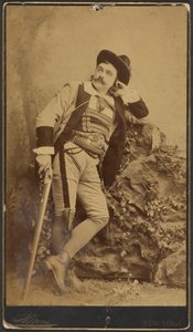 モーリス・バリモア 作： Napoleon Sarony