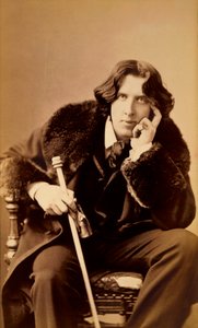 オスカーWiIde、アイルランドの作家、機知と劇作家、1882年 作： Napoleon Sarony