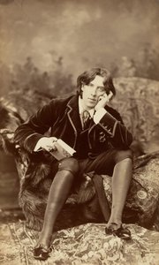 オスカー・ワイルド、1882年。 作： Napoleon Sarony