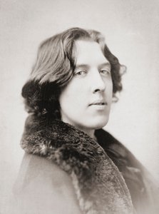 オスカー・ワイルド、1880年代前半（モノクロ写真 作： Napoleon Sarony
