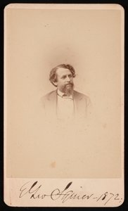 エフライム ジョージ スクワイアの肖像 1821 ～ 1888 年、1872 年。