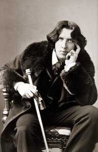 ナポレオン・サロニー（1821 - 1896）によるオスカー・ワイルドの肖像（1882年頃）。 作： Napoleon Sarony