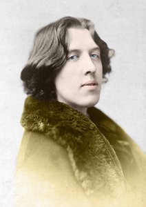 1882年頃のオスカー・ワイルド（1854-1900）の肖像画、ナポレオン・サロニー（1821-1896）の肖像画。 作： Napoleon Sarony