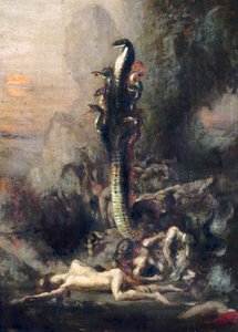 ギュスターヴ・モロー後のヘラクレスとレルネのハイドラ、1876年頃（226576の詳細） 作： Narcisse Berchere