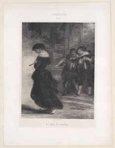 嘘の喜び、1830-76。、1830-76。 作： Narcisse Virgile Diaz de la Peña