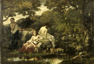  作： Narcisse Virgile Diaz de la Pena