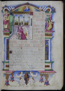 ヨハネス・ティンクトリスの肖像 Opus musices Joannis Tinctoris、1483年より 作： Nardo Rapicano