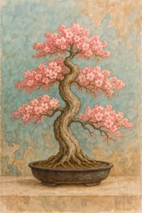 桜の盆栽 作： Natalie Bruns