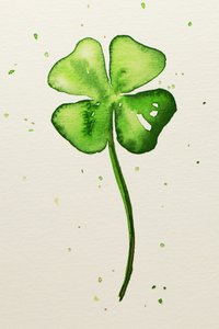 ラッキー・グリーン・クローバー 作： Natalie Bruns