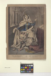 St. Elizabeth (muste, kynä) 作： Nathaniel Currier