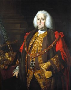 「サー・ロバート・カイト、ロード・メイヤー 1766」、c 1766 作： Nathaniel Dance Holland