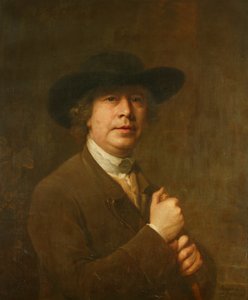 自画像 作： Nathaniel Hone