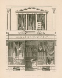 WH Ablett、Outfitting Warehouse、コーンヒル、ロンドンの店頭