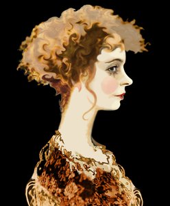 Lillian Gish, 2022 (digitaalinen) 作： Neale Osborne