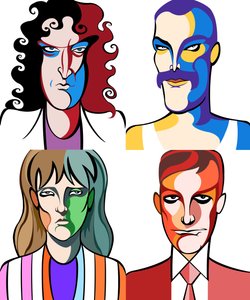 クイーン、2023年（デジタル） 作： Neale Osborne