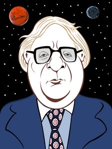 レイ・ブラッドベリ、2019年（デジタル） 作： Neale Osborne