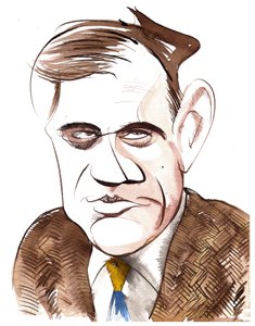 Tor Mann、2022年（インク） 作： Neale Osborne