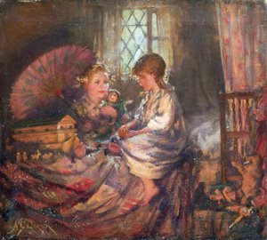 クリスマスの朝 作： Nellie Gertrude Dixon