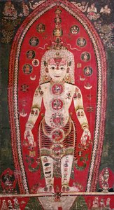 Badgaon（シルクのガッシュ）のShiva Purana 作： Nepalese School