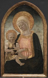 聖母子像、1460年頃 作： Neri de Bicci