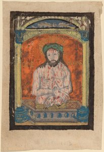 悲しみの人としてのキリスト 作： Netherlandish 15th Century