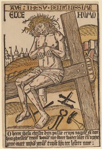 悲しみの人としてのキリスト 作： Netherlandish 15th Century