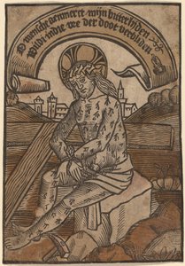 悲しみの人としてのキリスト 作： Netherlandish 15th Century