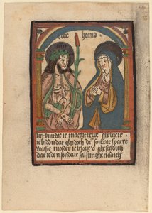 悲しみの男とその母 作： Netherlandish 15th Century