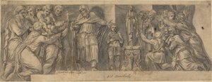古代史のシーン 作： Netherlandish 16th Century after Polidoro da Caravaggio