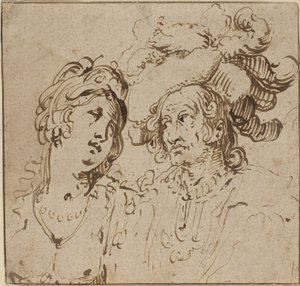 娼婦の騎士 作： Netherlandish 17th Century