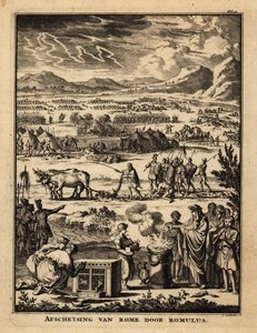 ローマの司祭が神々に生け贄を捧げるために建設されたのが 作： Netherlandish School