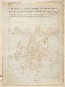 コットンジュリアスE. IV、アート。 6、「Beauchamp Pageants」、c.1483（Vellumのインク）