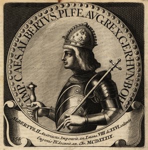 ドイツのアルバート2世。 作： Netherlandish School