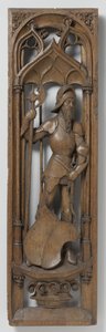 先端管からのパネル、c。 1510-20 作： Netherlandish School