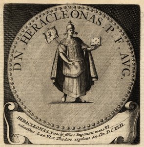 ビザンツ皇帝ヘラクローナスの肖像。 作： Netherlandish School