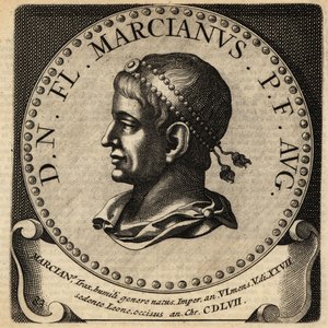 ローマ皇帝マルシアヌスの肖像。 作： Netherlandish School