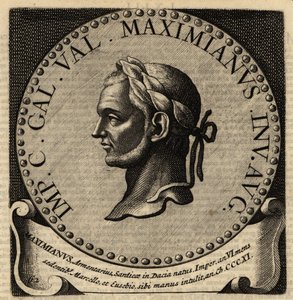 ローマ皇帝マキシミアンの肖像。 作： Netherlandish School