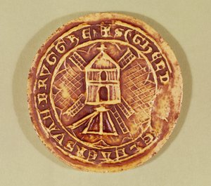 ミラーズブルージュギルドの封印、1407年 作： Netherlandish School
