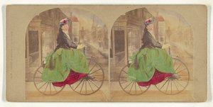 時代の少女。 作： New York Stereoscopic Company