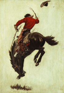 バッキングブロンコ 作： Newell Convers Wyeth