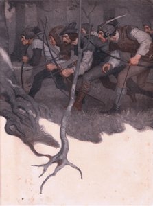 内部カバーデザイン、1916 作： Newell Convers Wyeth