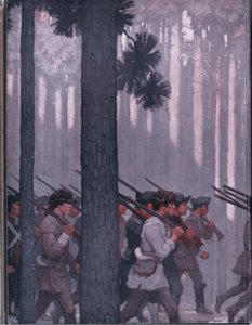 内部カバーデザイン、1928 作： Newell Convers Wyeth